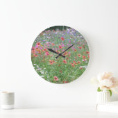山草時計の庭 ラージ壁時計 (ホーム)