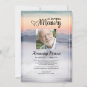 山葬令招待状 招待状 (正面)