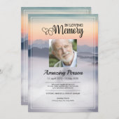 山葬令招待状 招待状 (正面/裏面)