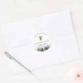 山蜜森林树蜂蜂场产品 ラウンドシール (封筒)