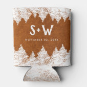 山行シンプル先ミニマル結婚 缶クーラー (裏面)