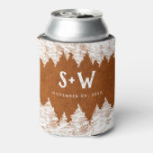 山行シンプル先ミニマル結婚 缶クーラー (缶裏面)