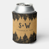 山行シンプル先ミニマル結婚 缶クーラー (缶裏面)