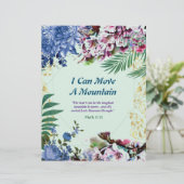 山詩の紙を動かすことができるパーソナライズされた (スタンド正面)