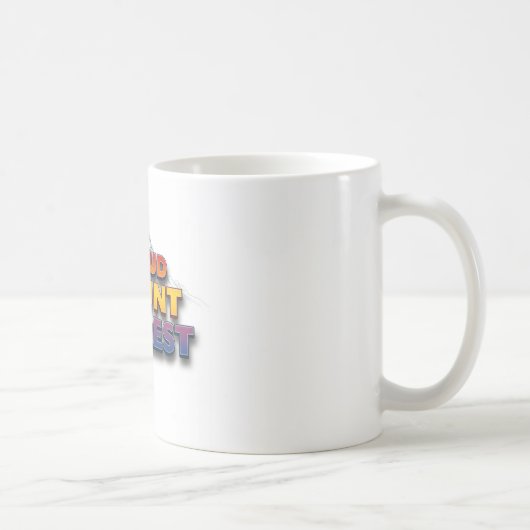 山誇りを持ったエベレストのようなサガルマタ コーヒーマグカップ (右)