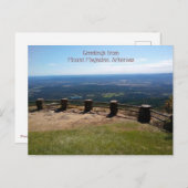 山誌，アーカンソー ポストカード (正面/裏面)