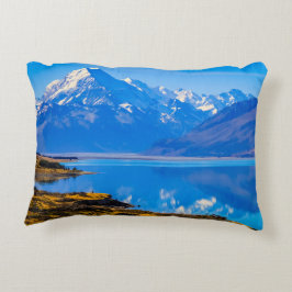 山調理師オーバールッキング湖プカキ， NZ アクセントクッション