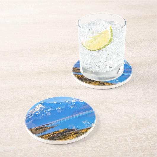 山調理師オーバールッキング湖プカキ, NZ コースター (側面)
