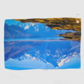 山調理師オーバールッキング湖プカキ， NZ ゴルフタオル (横)