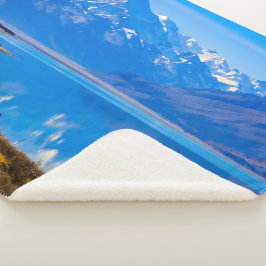 山調理師オーバールッキング湖プカキ， NZ シェルパブランケット