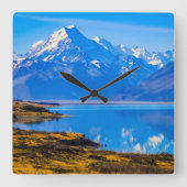 山調理師オーバールッキング湖プカキ， NZ スクエア壁時計 (正面)