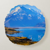 山調理師オーバールッキング湖プカキ， NZ ラウンドクッション (正面)