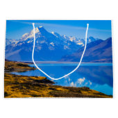 山調理師オーバールッキング湖プカキ， NZ ラージペーパーバッグ (正面)