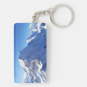 山調理師(Aoraki)ピーク，ニュージーランド キーホルダー (裏面)