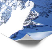 山調理師(Aoraki)ピーク，ニュージーランド ポスター (角)