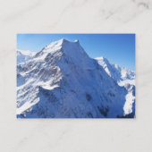 山調理師(Aoraki)ピーク，ニュージーランド 名刺 (裏面)