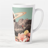 山谷上の超現実的な土星 カフェラテマグ (右)