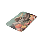 山谷上の超現実的な土星 バスマット (アングル)