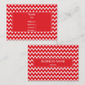 山赤と白形 名刺 (正面/裏面)