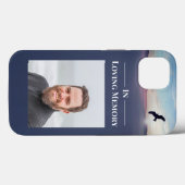 山越しの鷲の青い写真を愛する思い出に Case-Mate iPhoneケース (裏面 (横))