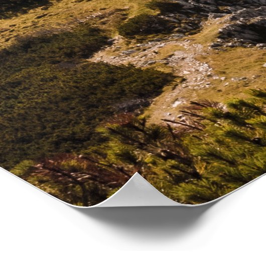 山転がに雲あり ポスター (角)