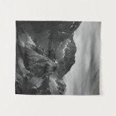 山輝くの威厳のある光 タペストリー (正面(横))