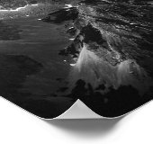 山輝くの威厳のある光 ポスター (角)