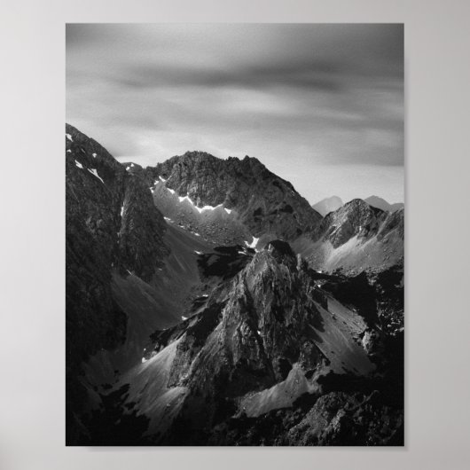 山輝くの威厳のある光 ポスター (正面)