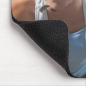 山道のサイクリスト マウスパッド (コーナー)