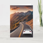 山道の引退 カード (正面)