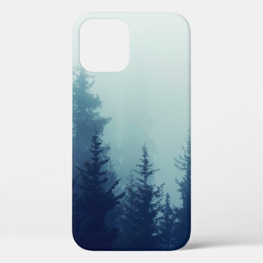 山道の松林の霧カラー Case-Mate iPhoneケース (裏面)