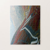 山道パキスタン。 ジグソーパズル (縦)