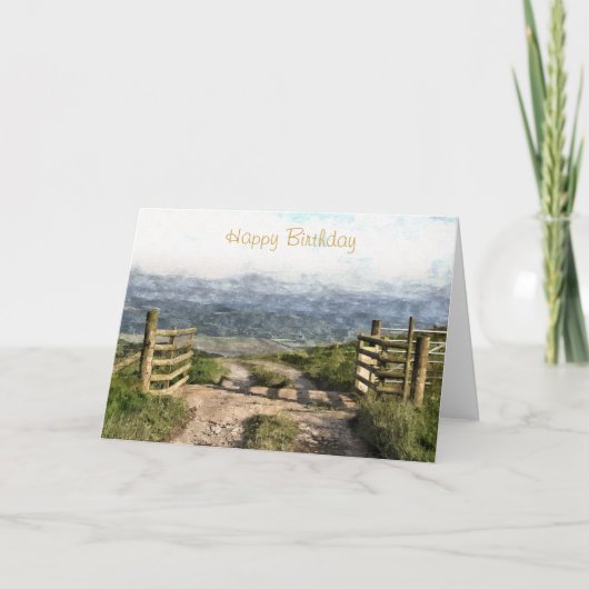 山道 カード (正面)