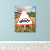 山道 キャンバスプリント (インサイチュ (ウッドフロア))