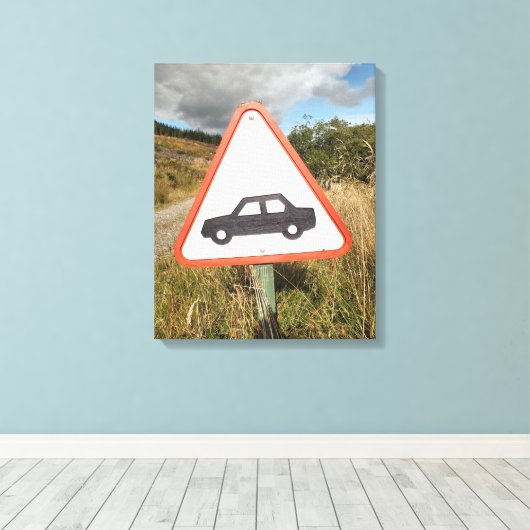 山道 キャンバスプリント (インサイチュ (ウッドフロア))