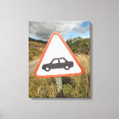 山道 キャンバスプリント (正面)