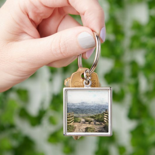 山道 キーホルダー (手)