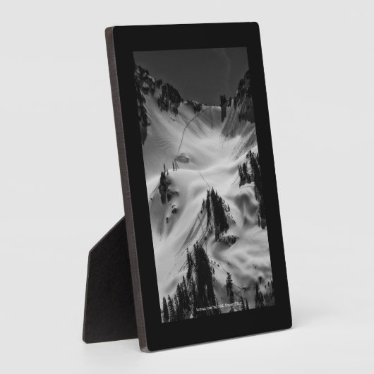 山道 フォトプラーク (側面)