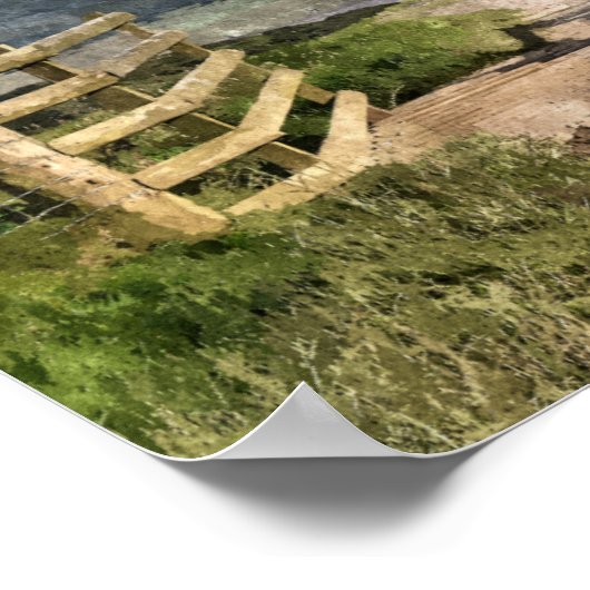 山道 ポスター (角)