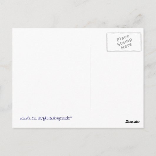 山道 ポストカード (裏面)