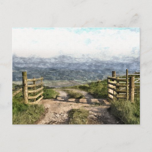 山道 ポストカード (正面)