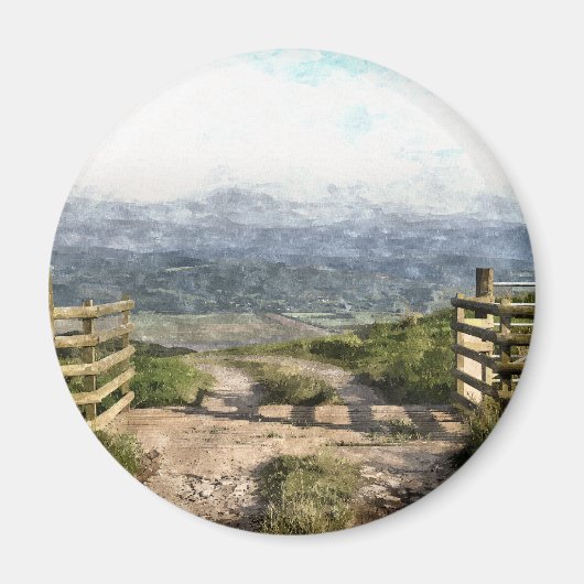 山道 マグネット (正面)