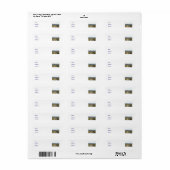 山道 ラベル (フルシート)