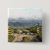 山道 缶バッジ (正面)