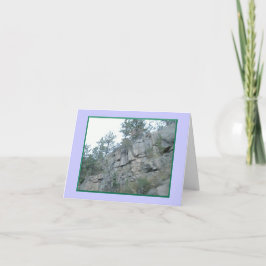 山遠くにだが私のハートノートカード カード