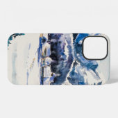 山里の冬景色 iPhoneケース (裏面横)