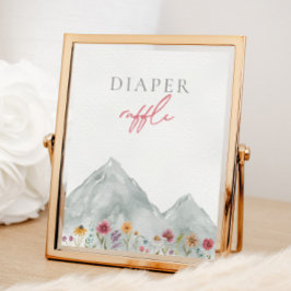 山野花おむつラッフルサイン