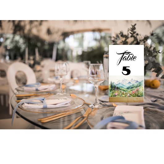 山野草台番号 テーブルナンバー