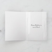 山野草窓誕生日 カード (内部)