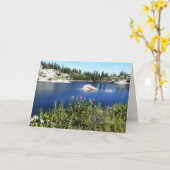 山野草,ユタ,あいさつ空白のい カード (黄色い花)